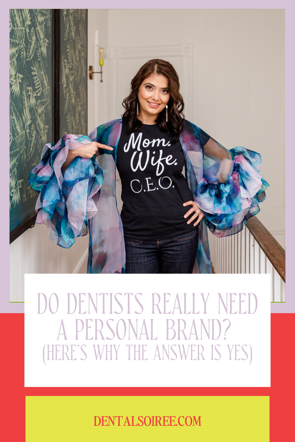 Dentist capturing personal brand content for Instagram
